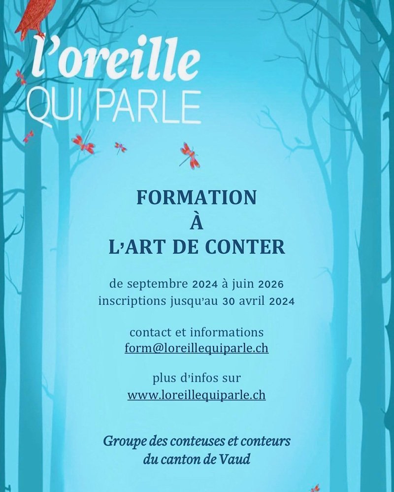 Formation de base à l’art de conter – 2024