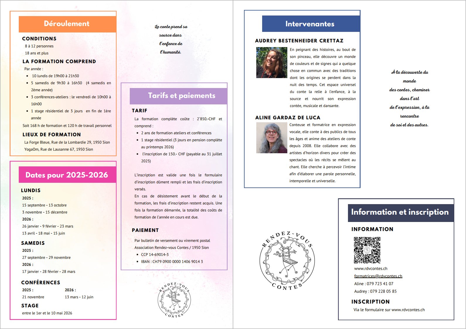 Flyer formation de base 2025 - pages 3 et 4